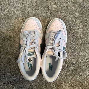 Nike Pastel Pink and Gray Sneakers